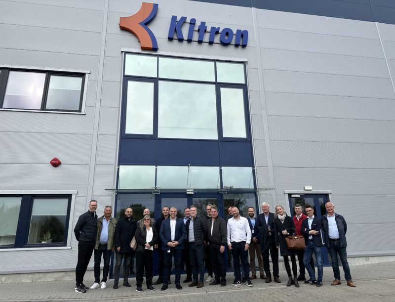 Team CONFIDEE visited the Kitron facilities in Poland to build strong partership.