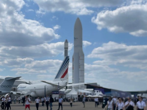 Paris Air Show 2025 where the defence industry meet.